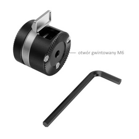mallRig 5134 - obrotowy adapter, rozeta ARRI, zawartość zestawu